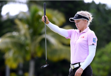 Brooke Henderson Leads LOTTE Championship at Halftime