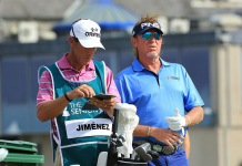 Miguel Angel Jimenez Shares 36-Hole Lead at The Senior Open Miguel Angel Jimenez