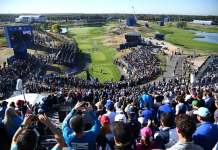 Hole No. 1 Tee Shot Even Gets Tiger Woods a Bit Nervous Hole 1 at Le Golf National 2018 Ryder Cup
