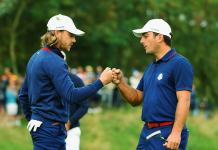 Europeans Crush Americans in Foursomes, Lead 5-3 After Day One Francesco Molinari and Tommy Fleetwood Ryder Cup