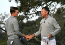 Report: Davis Love III on the Mend After Heart Surgery Webb Simpson and Davis Love III