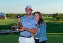 3 Questions for Valero Texas Open Winner Corey Conners Corey Conners and wife Malory