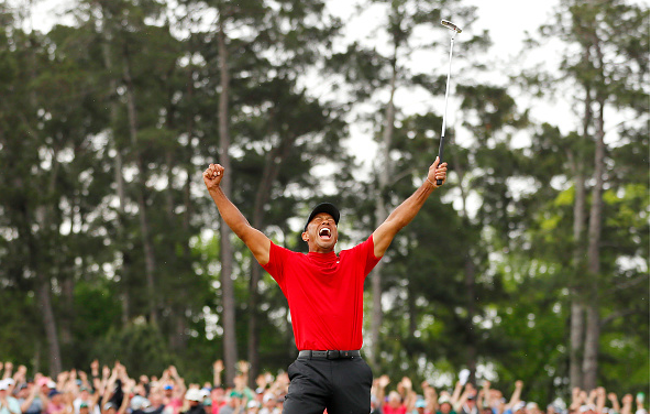 Tiger Woods Wins The Masters
