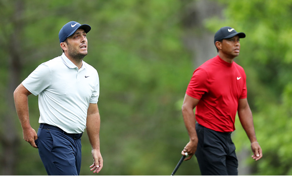 Francesco Molinari and Tiger Woods