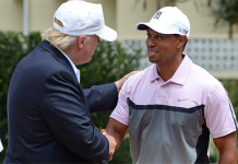 President Trump To Honor Tiger Woods With Presidential Medal of Freedom Donald Trump and Tiger Woods