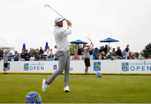Watch PGA Tour Stars Attempt to Score Goal-in-One at Canadian Open Dustin Johnson