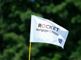 Rocket Mortgage Classic Flag at Detroit Golf Club