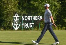 Dustin Johnson Leads By Two at Halftime of The Northern Trust Dustin Johnson THE NORTHERN TRUST at TPC Boston