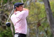 Watch Bryson DeChambeau Carry the Water on the Par-5 6th Hole at Bay Hill Bryson DeChambeau