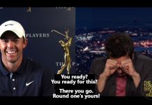 Jimmy Fallon Sends “Good Vibes” To Rory Who Then Shoots 7-over 79