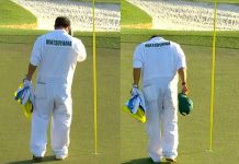 Watch: Masterful Bow By Hideki Matsuyama’s Caddie, Shota Hayafuji Hideki Matsuyama's caddie, Shota Hayafuji. bows after winning the Masters Tournament