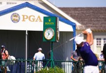 10 Photos From Day 1 of Practice at the PGA Championship 103rd PGA Championship at Kiawah Island Resort’s Ocean Course