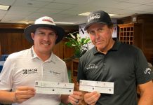 Don’t Poke the Bear: Phil Mickelson Teaches Lesson to Joel Dahmen Joel Dahmen and Phil Mickelson