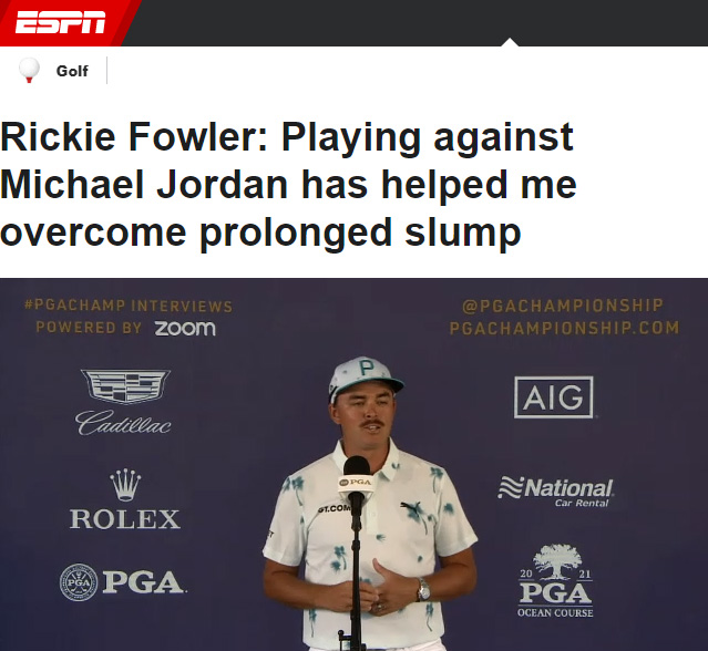 Rickie Fowler ESPN