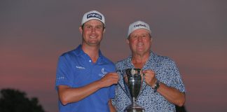 President Trump Pardons Harris English’s Caddie Eric Larson Harris English Wins 2021 Travelers Championship
