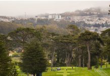 Dystopian Photos: Fan-Banned U.S. Women’s Open Practice Lucy Li