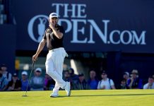 Louis Oosthuizen Leads The Open Championship at Halftime Louis Oosthuizen leads 149th Open Championship St Georges