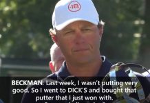 Watch: Cameron Beckman Talks New Putter Bought at DICK’S Ahead of Win Cameron Beckman Wins DICKS Sporting Goods Open