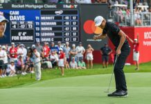Cam Davis Rides Hole-Out Eagle to Playoff Victory at Rocket Mortgage Classic Cam Davis Wins Rocket Mortgage Classic