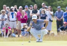 Watch Justin Thomas Drain 90-Foot Bomb For Eagle at Scottish Open Justin Thomas Scottish Open