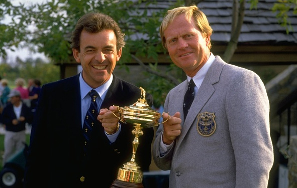 Ryder Cup Captains Tony Jacklin and Jack Nicklaus