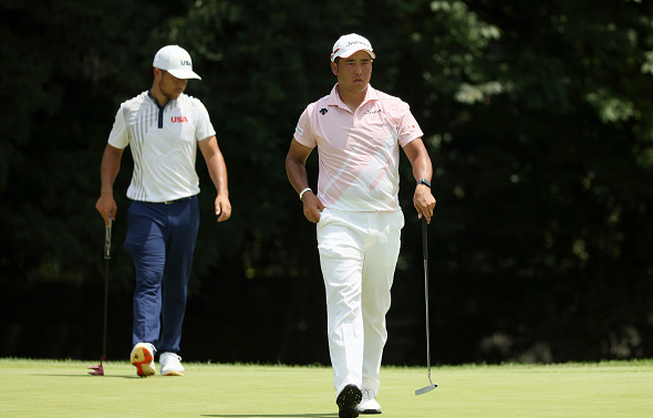 Xander Schauffele and Hideki Matsuyama Tokyo Olympics Golf