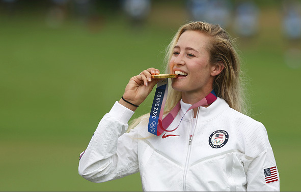 Nelly Korda Wins Olympic Gold Medal