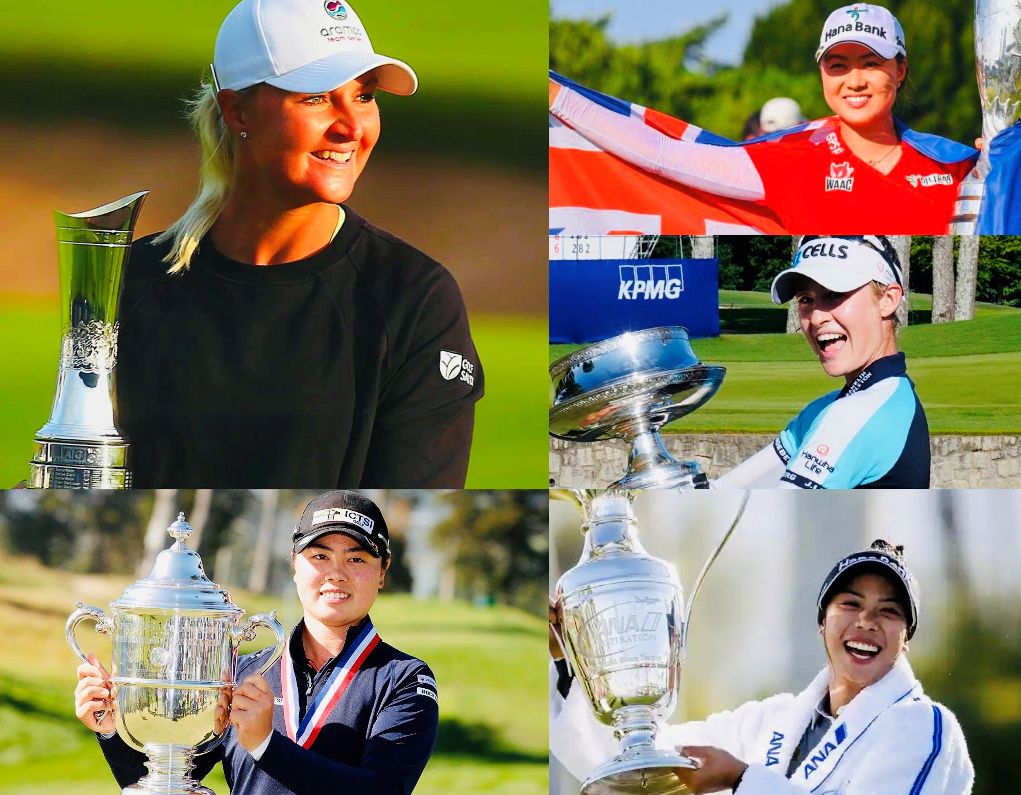 By The Numbers LPGA Tour’s Five 2021 Major Champions Pro Golf Weekly
