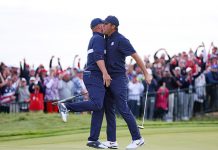 Ryder Cup: Team USA Will Enter Sunday’s Singles with Commanding 11-5 Lead Team USA's Bryson DeChambeau and Scottie Scheffler
