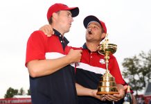 USA Smokes Europe 19-9 To Claim 2020 Ryder Cup Team USA's Jordan Spieth Xander Schauffele Win 2021 Ryder Cup
