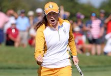 Solheim Cup: Europe Rides Foursomes Romp to Big Day-One Lead Leona Maguire Solheim Cup Day 1
