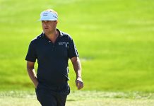 The CJ Cup: Keith Mitchell Leads By 5 at Halftime Keith Mitchell CJ Cup