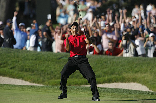 Tiger Woods Wins 2008 U.S. Open Torrey Pines