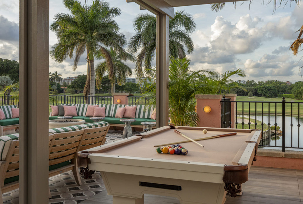 The Boca Raton Florida Golf Travel Resort Flamingo Grill