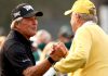 Gary Player’s Heartfelt Plea Denied: Augusta National Rejects Legend’s Request for Family Round at Masters Venue Gary Player with Jack Nicklaus