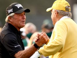Gary Player with Jack Nicklaus