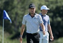 Justin Thomas Shoots Course Record 61 at Sentry Tournament of Champions Justin Thomas and Jordan Spieth Sentry TOC