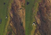 Watch: Jordan Spieth Stars in “Terrifying” Ciffhanger at Pebble Beach Jordan Spieth Cliff Shot Pebble Beach