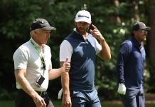 Dustin Johnson Applies For Membership on European DP World Tour LIV Golf CEO Greg Norman Dustin Johnson Phil Mickelson