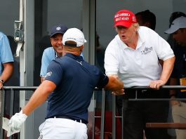 President Donald Trump 2022 LIV Golf Bedminster