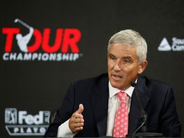 PGA Tour Commissioner Jay Monahan 2022 Tour Championship
