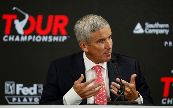 PGA Tour Commissioner Jay Monahan 2022 Tour Championship