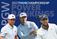 2022 Tour Championship Power Rankings 2022 TOUR Championship Power Rankings