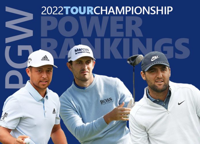 2022 TOUR Championship Power Rankings