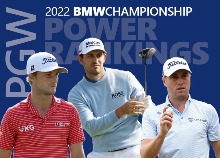 2022 BMW Championship Power Rankings Pro Golf Weekly