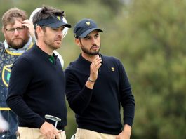Louis Oosthuizen and Abraham Ancer 2019 Presidents Cup