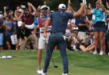 Watch Dustin Johnson’s Walk Off Eagle To Win the LIV Golf Boston Dustin Johnson Wins 2022 LIV Golf Invitational-Boston