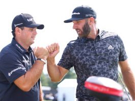 Dustin Johnson and Patrick Reed 2022 LIV Golf Chicago