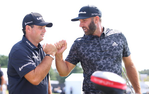Dustin Johnson and Patrick Reed 2022 LIV Golf Chicago