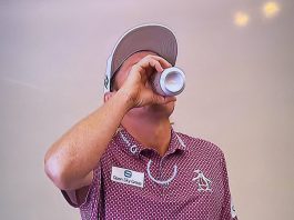 Cam Smith Celebrates Australian PGA Championship